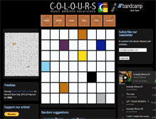 Tablet Screenshot of c-o-l-o-u-r-s.com